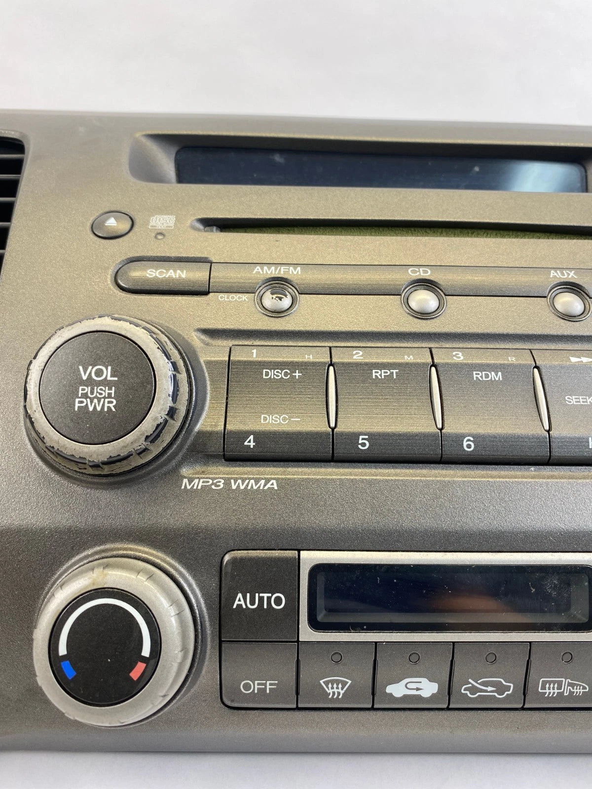 2009-2011 HONDA CIVIC DASH RADIO CD RECEIVER FRONT OEM FACTORY 39100-SNA-A611-M1