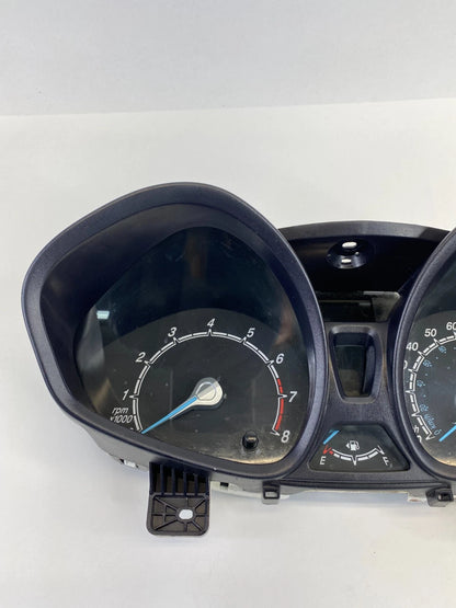 2014 FORD FIESTA 1.6L AT SPEEDOMETER INSTRUMENT CLUSTER 99K MILES VPDE8F10894A
