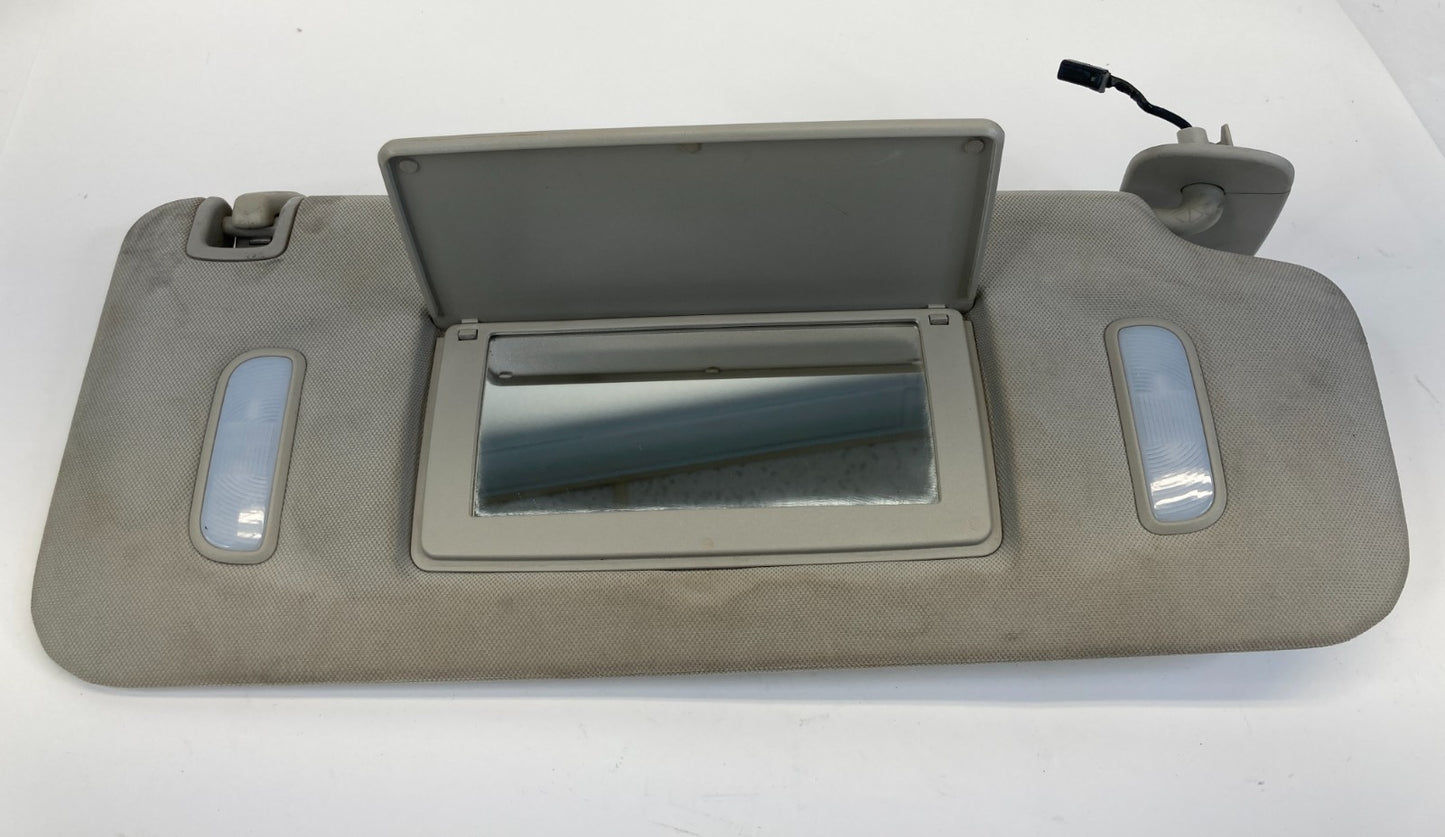 2007-2014 GMC Yukon Left & Right Side Sunvisor Sun Visor Shade Set Pair OEM