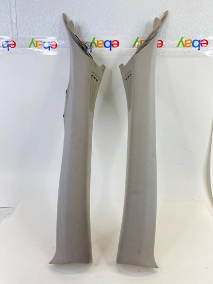 09-11 Infiniti G37 Sedan Front Left Right Windshield A Pillar Trim Cover Set OEM