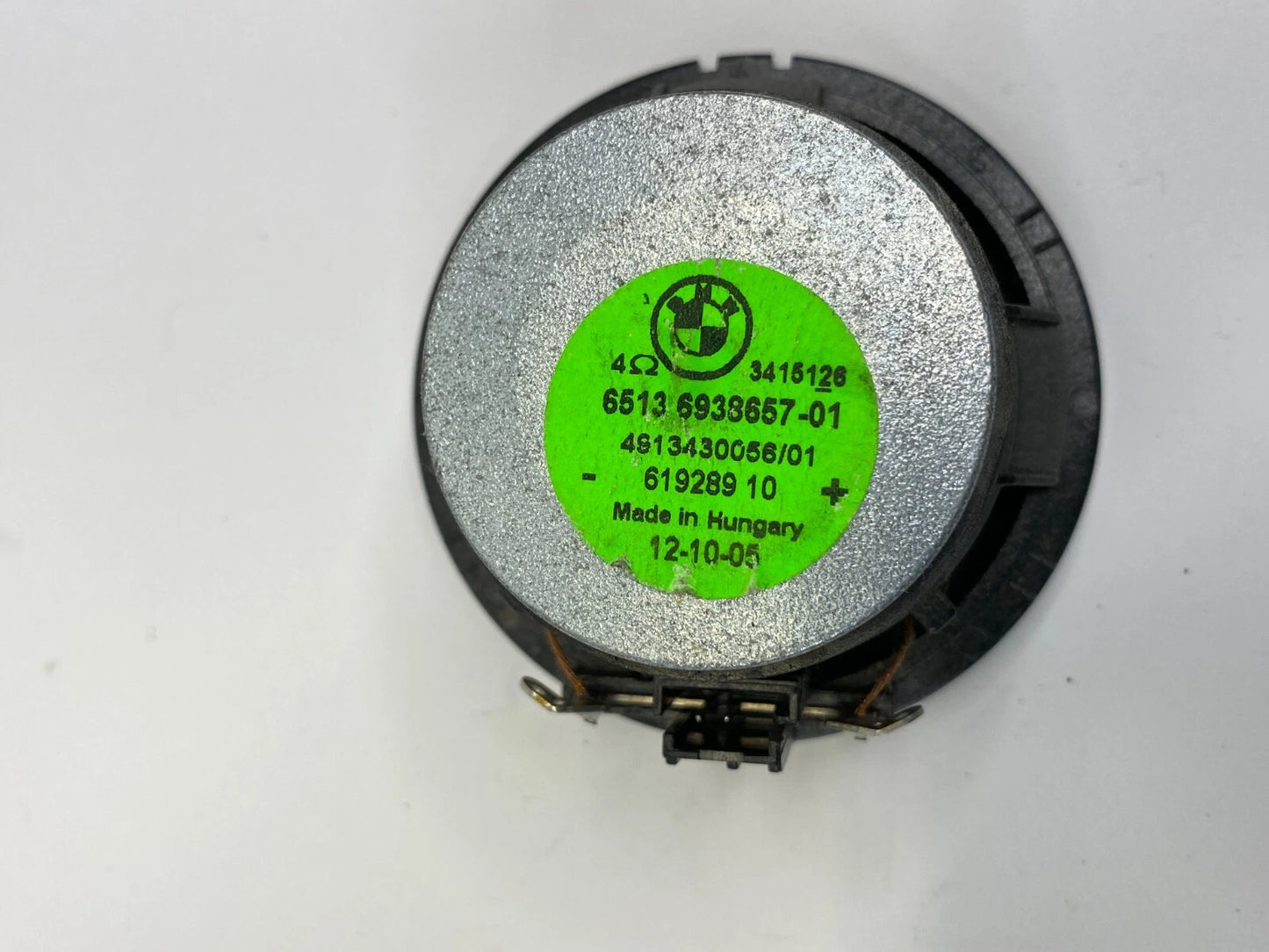 2006 BMW 330I FRONT DASH HAND FREE LOUD TWEETER SPEAKER AUDIO 65136938657 OEM