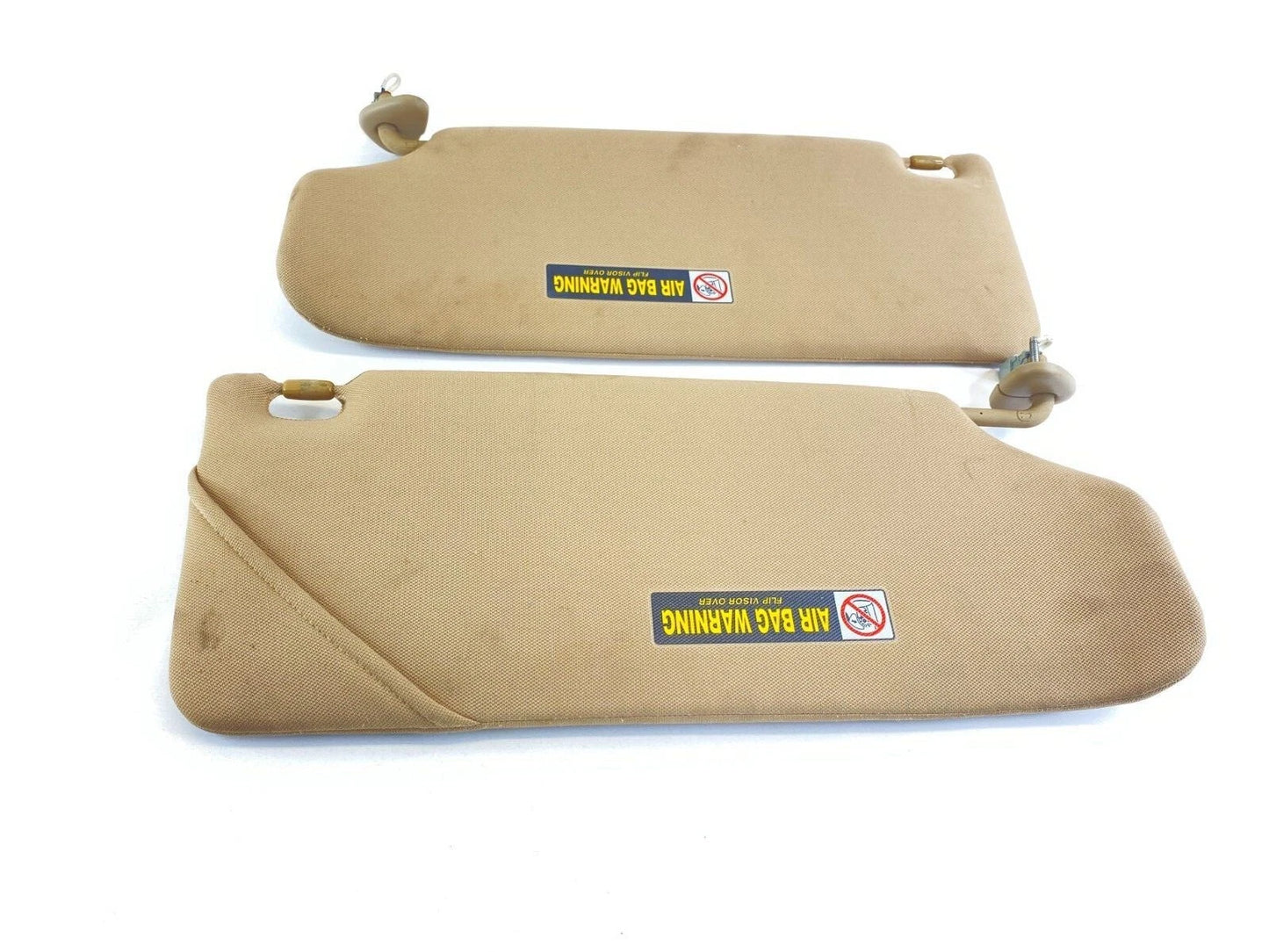 2005-2007 HONDA ODYSSEY LEFT RIGHT SUNVISOR SET SUN VISOR PAIR W ILLUMINATION