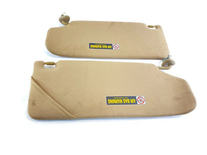 2005-2007 HONDA ODYSSEY LEFT RIGHT SUNVISOR SET SUN VISOR PAIR W ILLUMINATION