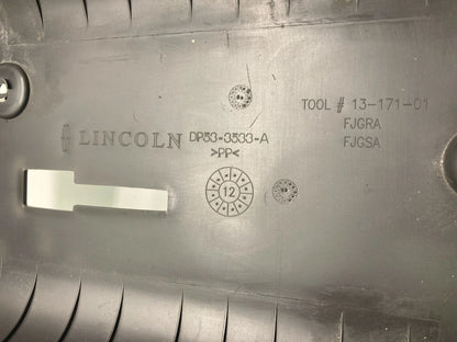 13-16 LINCOLN MKZ STEERING SHROUD COLUMN UPPER LOWER TRIM COVER DP53-3530-A OEM