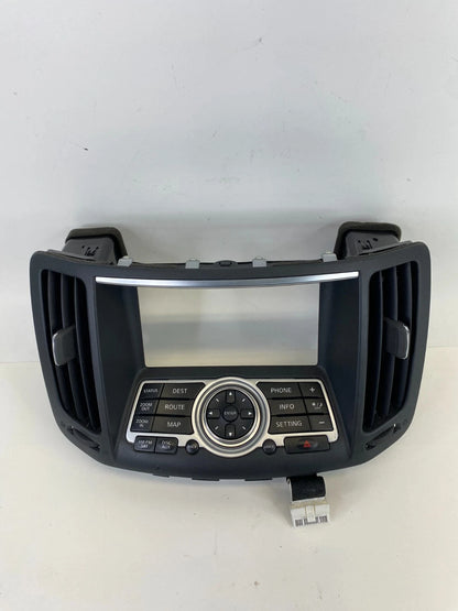 08-13 Infiniti G37 Dash Info Radio Player Navigation System Control Panel OEM