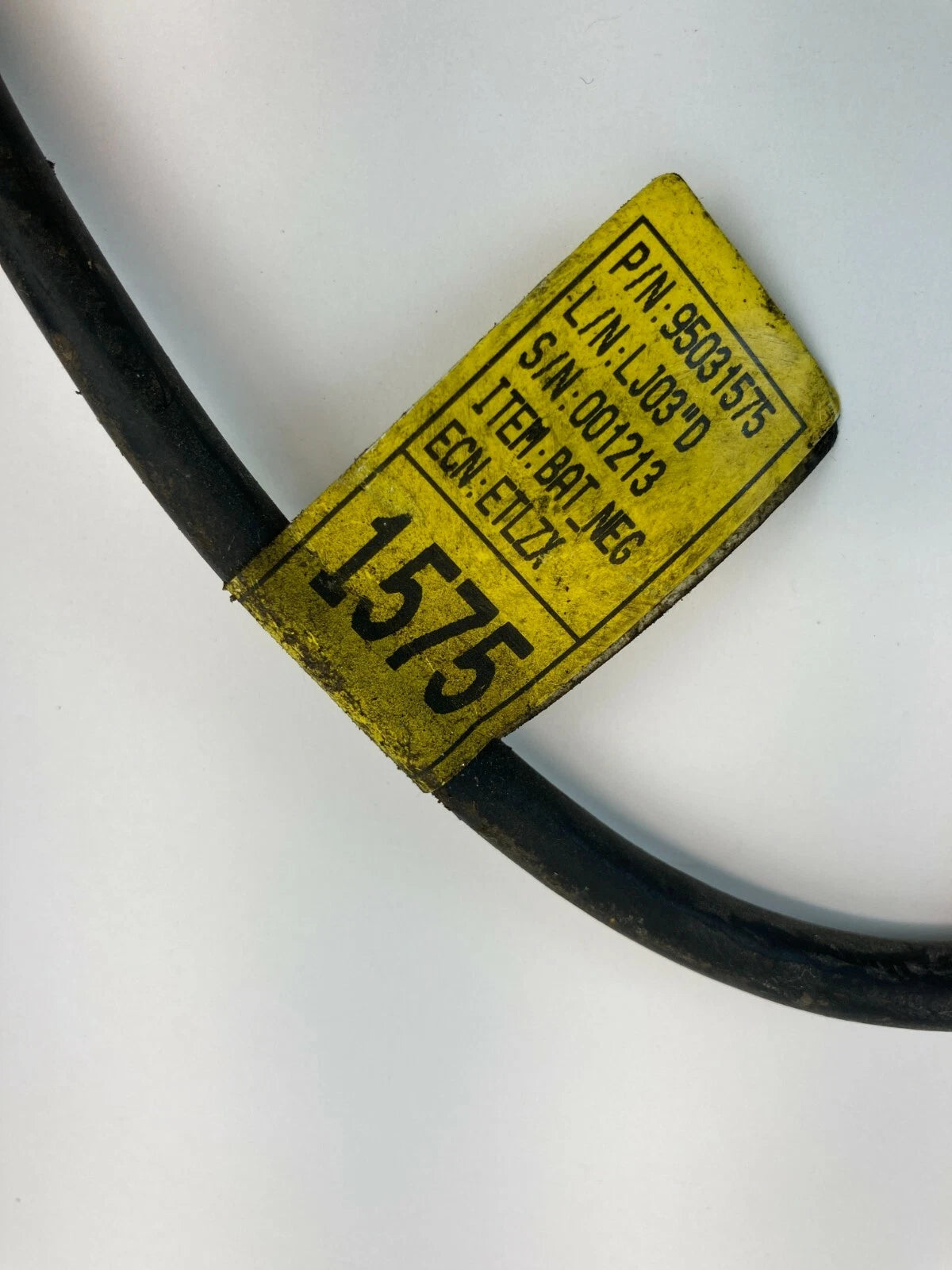 2012-2018 CHEVROLET SONIC SEDAN 1.8L L4 BATTERY NEGATIVE CABLE WIRE 95031575 OEM