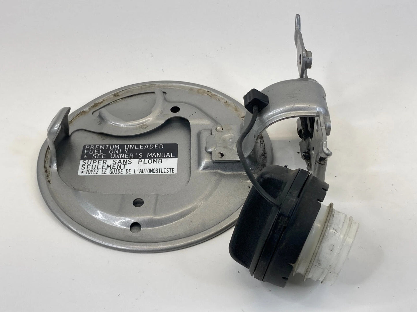 2007-2012 ACURA RDX FUEL FILLER GAS DOOR LID COVER TANK CAP GRAY OEM