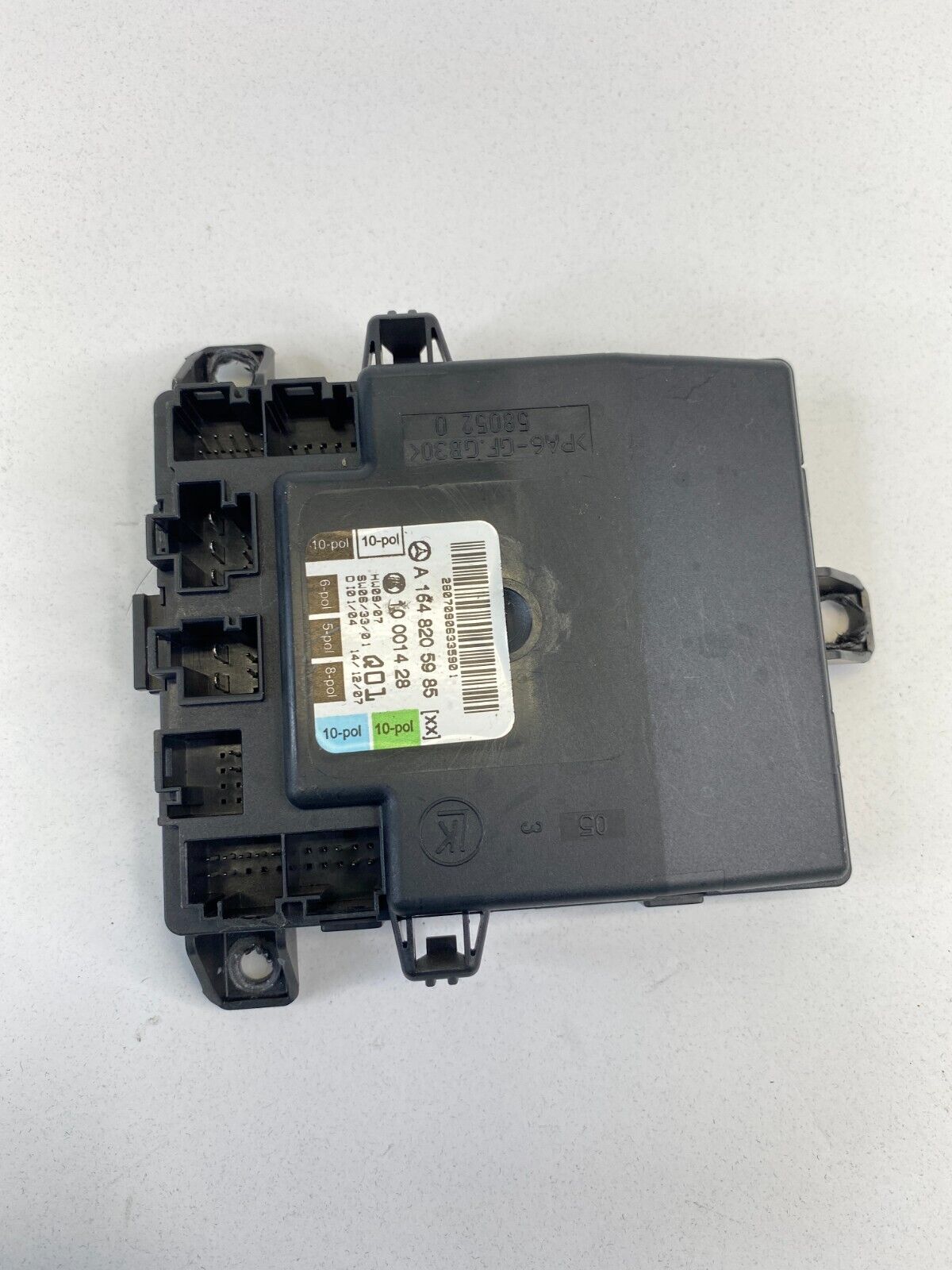 2006-2009 Mercedes-Benz R350 Front Right Side Door Control Module 1648205985 OEM