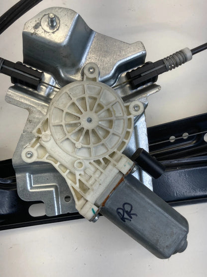 09-19 FORD FLEX REAR RIGHT PASSENGER SIDE DOOR WINDOW REGULATOR WITH MOTOR OEM