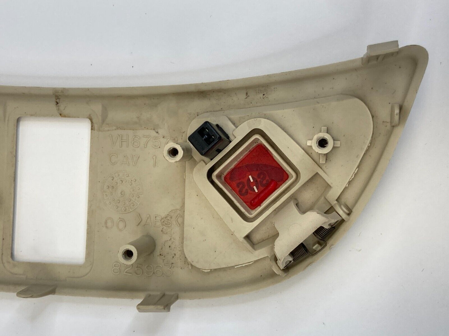 2000-2003 Mercedes-Benz ML 320 Overhead Console Emergency SOS Switch Bezel OEM