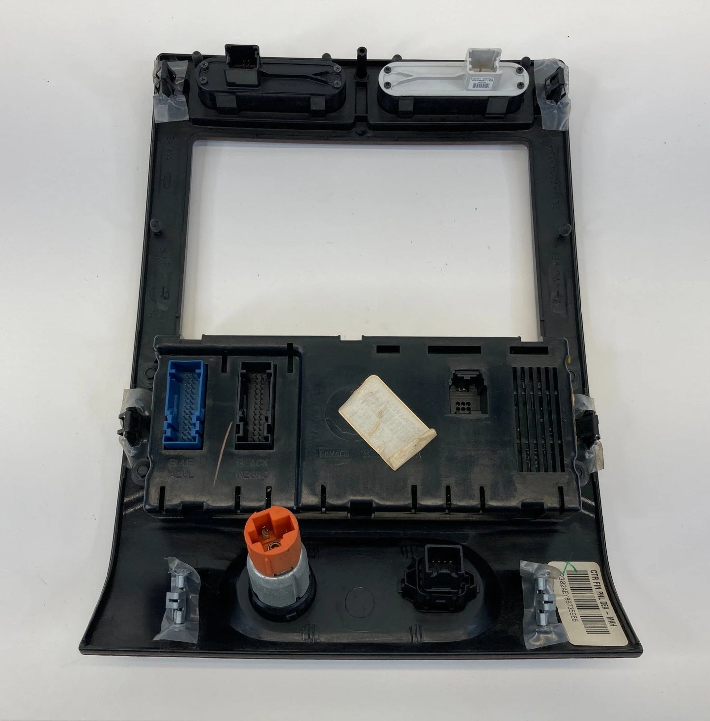 07-14 FORD EXPEDITION AUDIO AC CLIMATE CONTROL SWITCH PANEL & RADIO BEZEL OEM