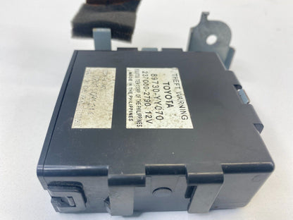 2003-2008 Toyota Matrix Theft Warning Control Module Unit Assembly 89730-YY070