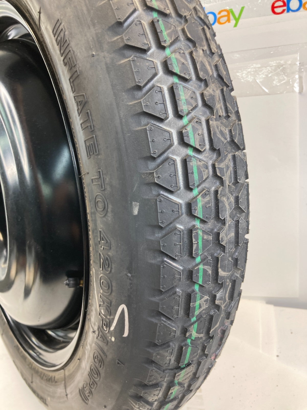 2008 2009 Infiniti G37 Emergency Spare Tire Wheel Compact Donut T145/80D17 107M