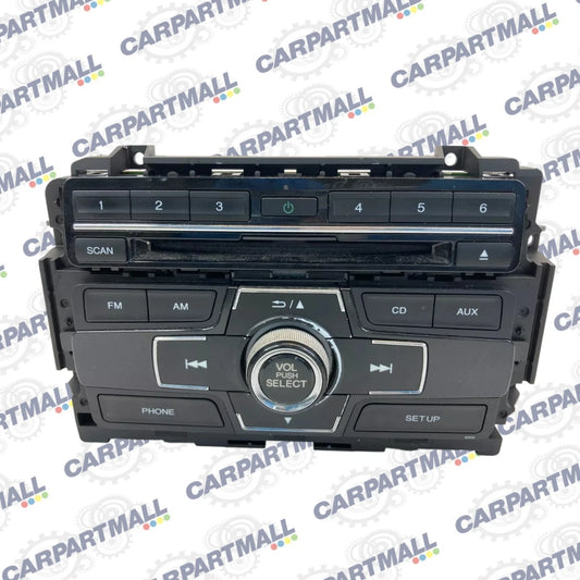 2013 2014 2015 Honda Civic Radio AM/FM Receiver CD Disc Player 39100-TR3-A314-M1