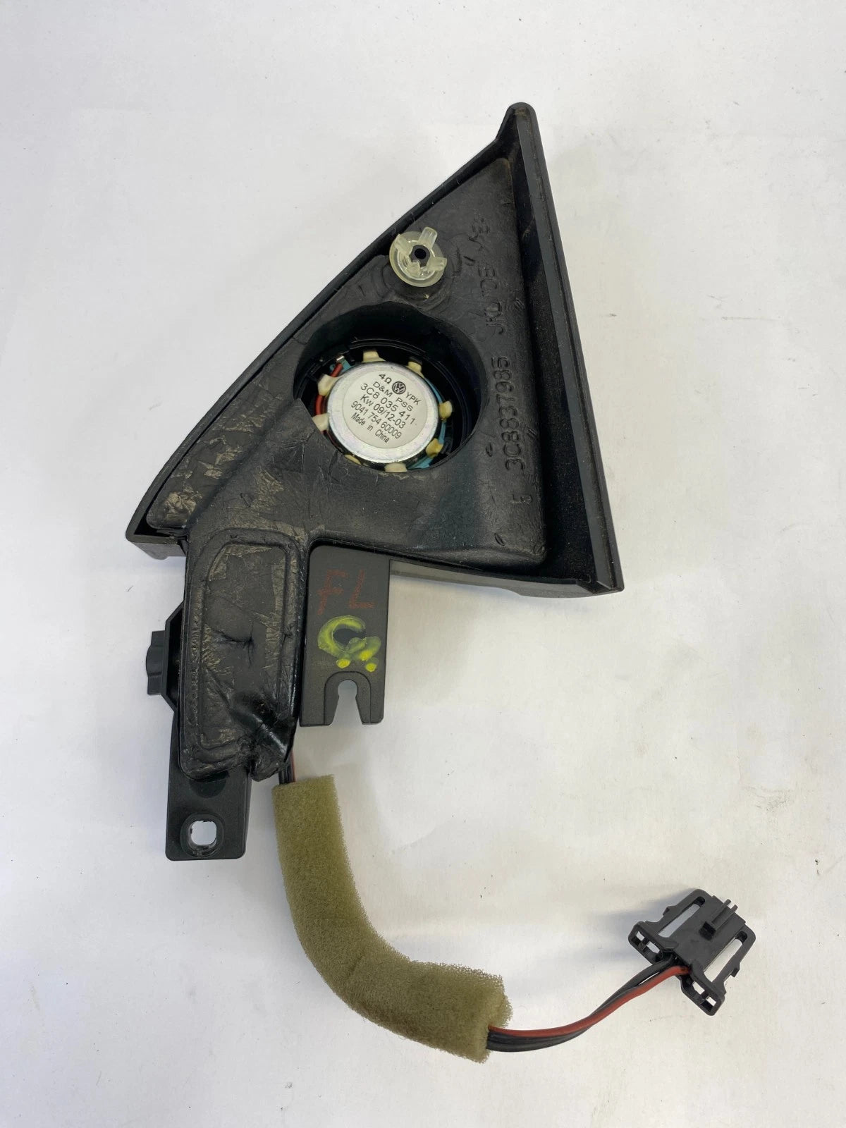 2009-2017 VW VOLKSWAGEN CC FRONT LEFT DRIVER DOOR TWEETER SPEAKER OEM 3C8837985
