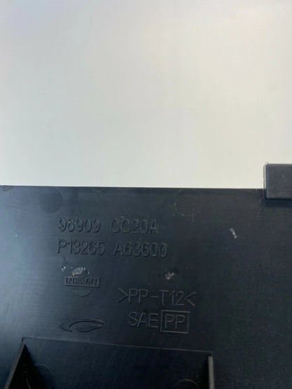 2006 2007 NISSAN MURANO FLOOR REAR CENTER CONSOLE COVER TRIM PANEL 96909-CC20A