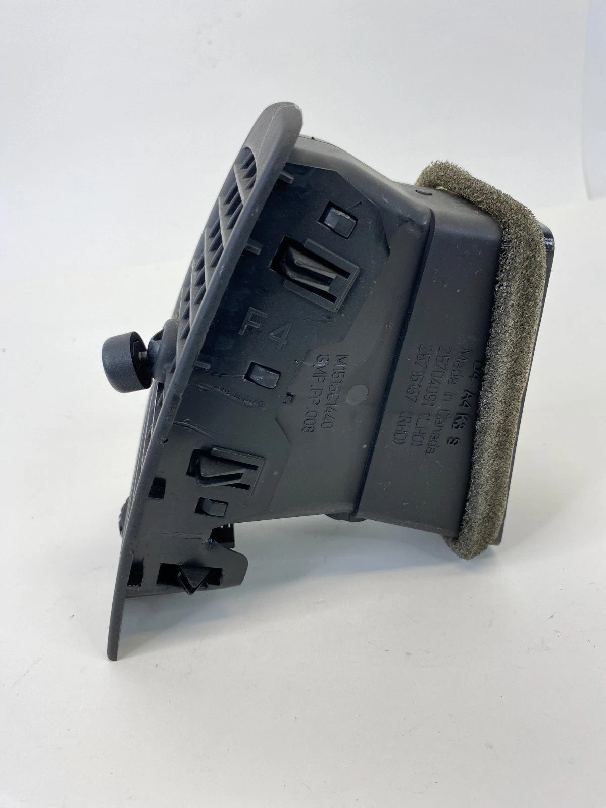 03-07 CADILLAC CTS CENTER DASH RIGHT PASSENGER AC AIR VENT GRILL M1516C1440 OEM