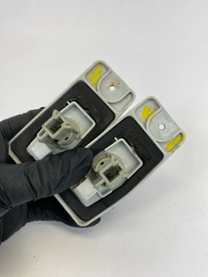2007-2012 NISSAN ALTIMA LICENSE PLATE LIGHT LAMP TAG HOUSING LENS PAIR OEM
