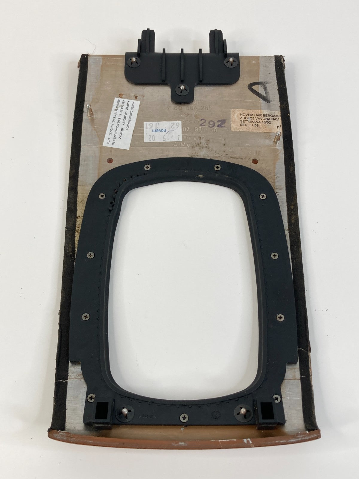 2001-2005 Audi A6 Quattro Center Console Shifter Bezel Trim Panel 4B0864261 OEM