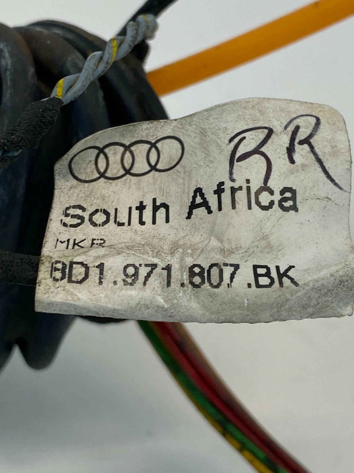 1999 2000 2001 AUDI A4 A4 QUATTRO RIGHT PASSENGER SIDE DOOR WIRING WIRE HARNESS