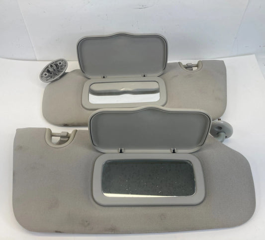 2010-2012 DODGE CALIBER SUNVISOR SUN VISOR SHADE LEFT & RIGHT SET PAIR W/ MIRROR
