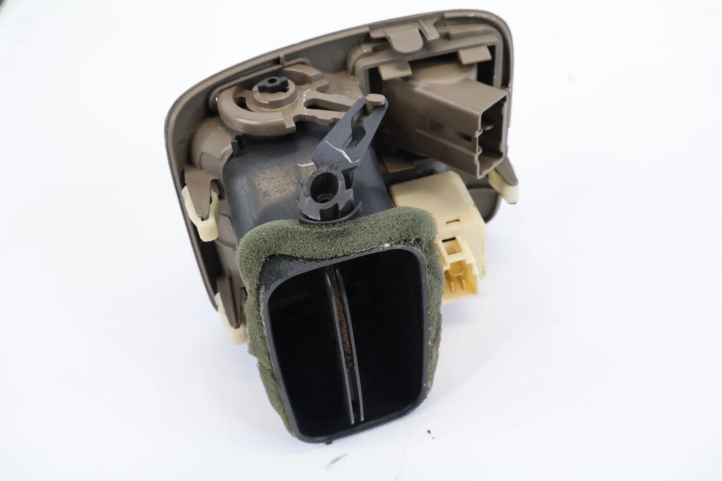 1998-2002 TOYOTA COROLLA DASH LEFT AIR VENT COIN HOLDER DIMMER SWITCH BEIGE OEM