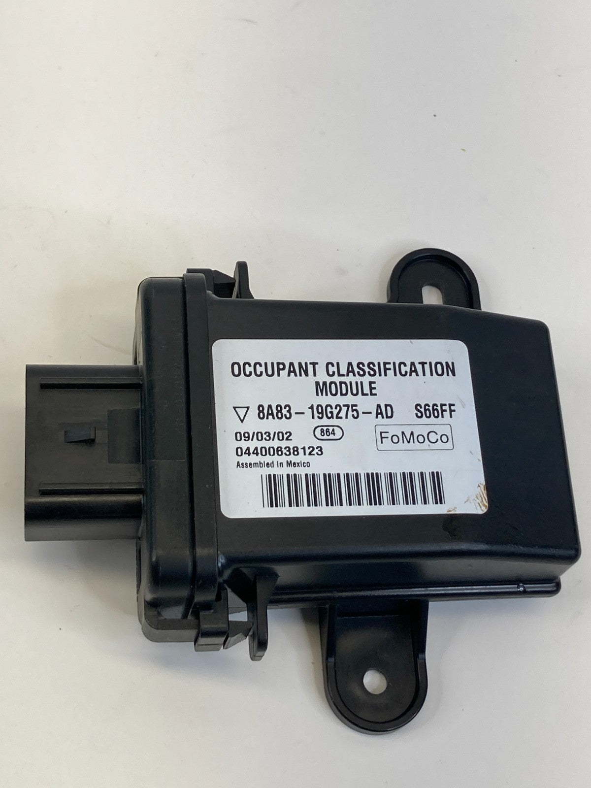 2009 2010 Ford Flex Seat Occupant Sensor Control Module 8A83-19G275-AD OEM