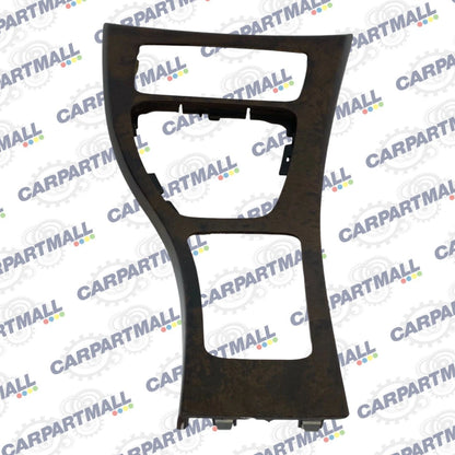 2006 06 BMW 3-SERIES 330I CENTER CONSOLE SHIFTER TRIM PANEL BEZEL 7129547 OEM