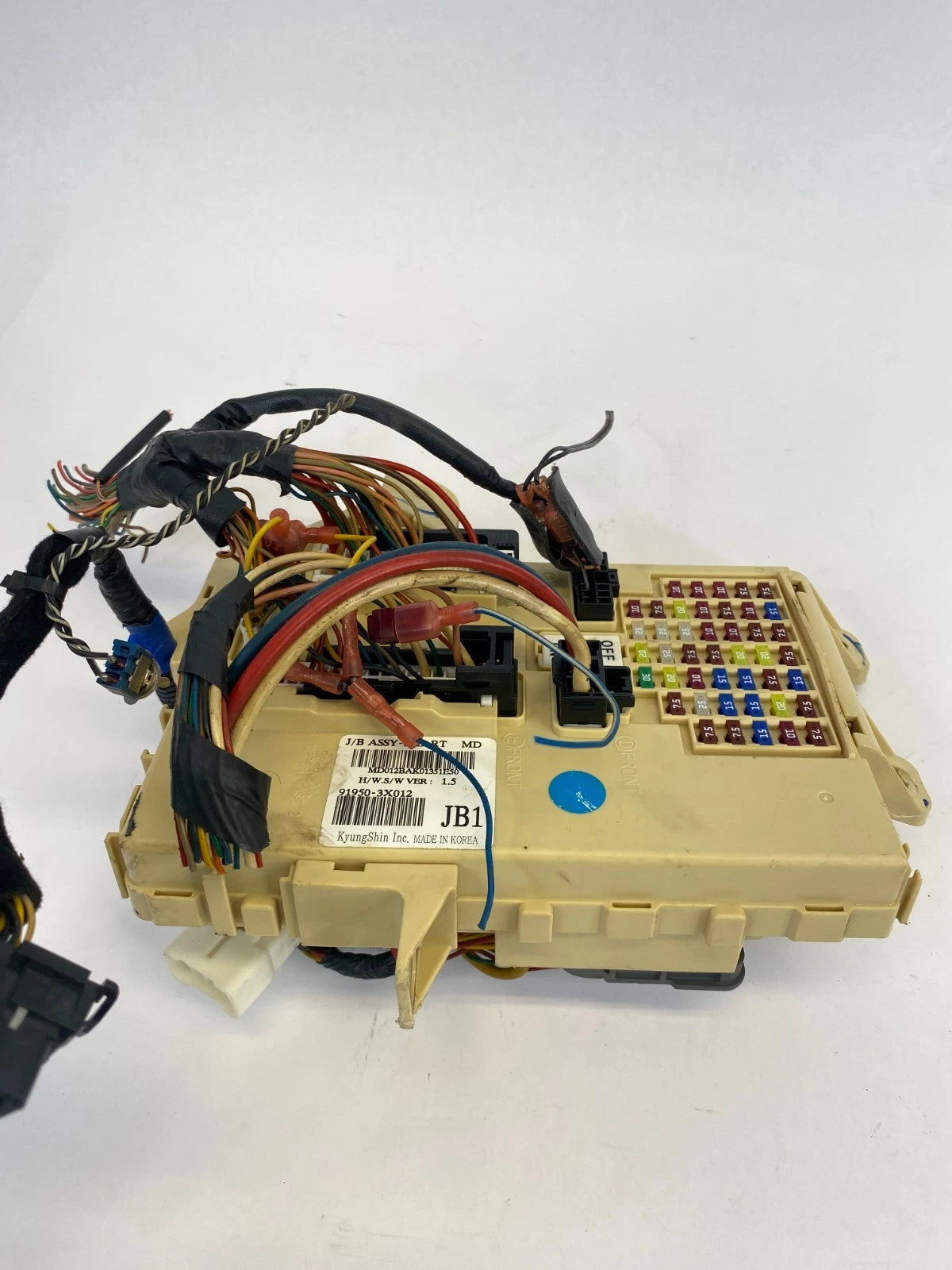 11-13 HYUNDAI ELANTRA 1.8L INTERIOR CABIN FUSE JUCTION RELAY BOX 91950-3X012 OEM