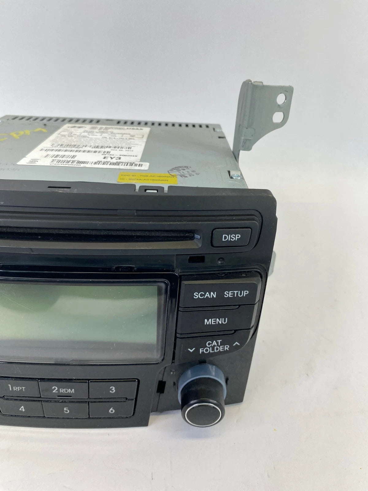 2012-2015 HYUNDAI SONATA AM FM CD RADIO RECEIVER DASH FACTORY OEM 96180-3Q6004X