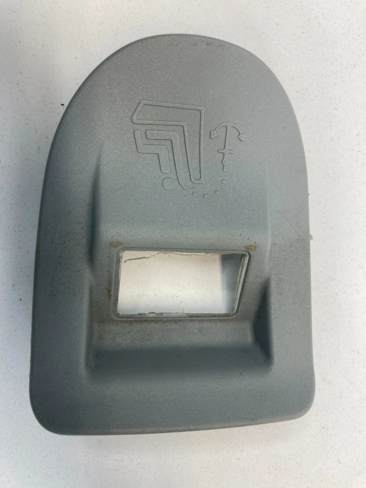 00-06 MERCEDES-BENZ S500 REAR SEAT CHILD ANCHOR HOOK COVER TRIM A2206940233 OEM