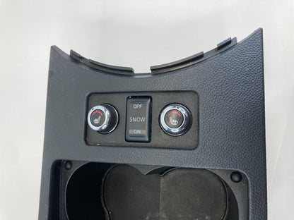 08 09 Infiniti G37 Front Center Console Cup Holder Heat Switch 68430JL00A OEM