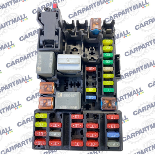 2012-2016 CHEVROLET SONIC 1.8L INTERIOR CABIN FUSE RELAY JUNCTION BOX BLOCK OEM