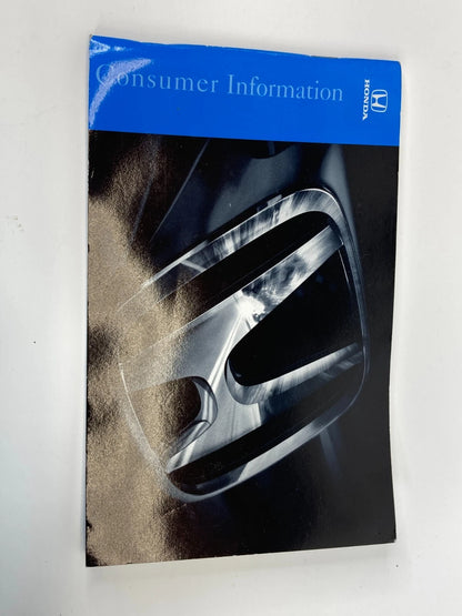 2006 HONDA ACCORD COUPE OWNER'S MANUAL WARRANTIES & QUICK START GUIDE BOOKS OEM