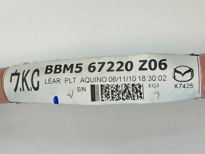 2010-2013 Mazda 3 Sedan Rear Left Driver Side Door Wire Wiring Harness Cable OEM