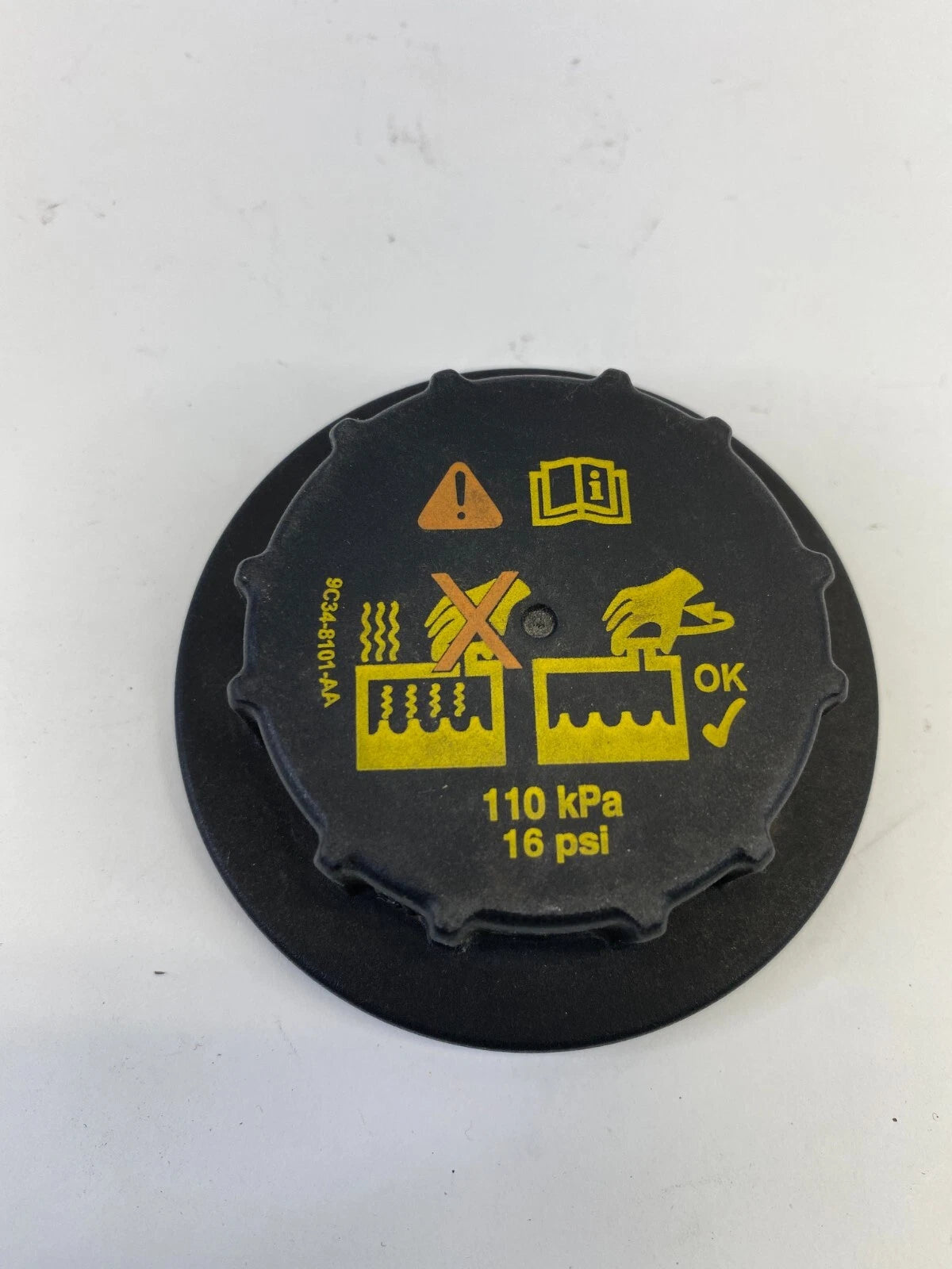 13-19 FORD POLICE INTERCEPTOR UTILITY RADIATOR COOLANT FLUID TANK CAP COVER OEM