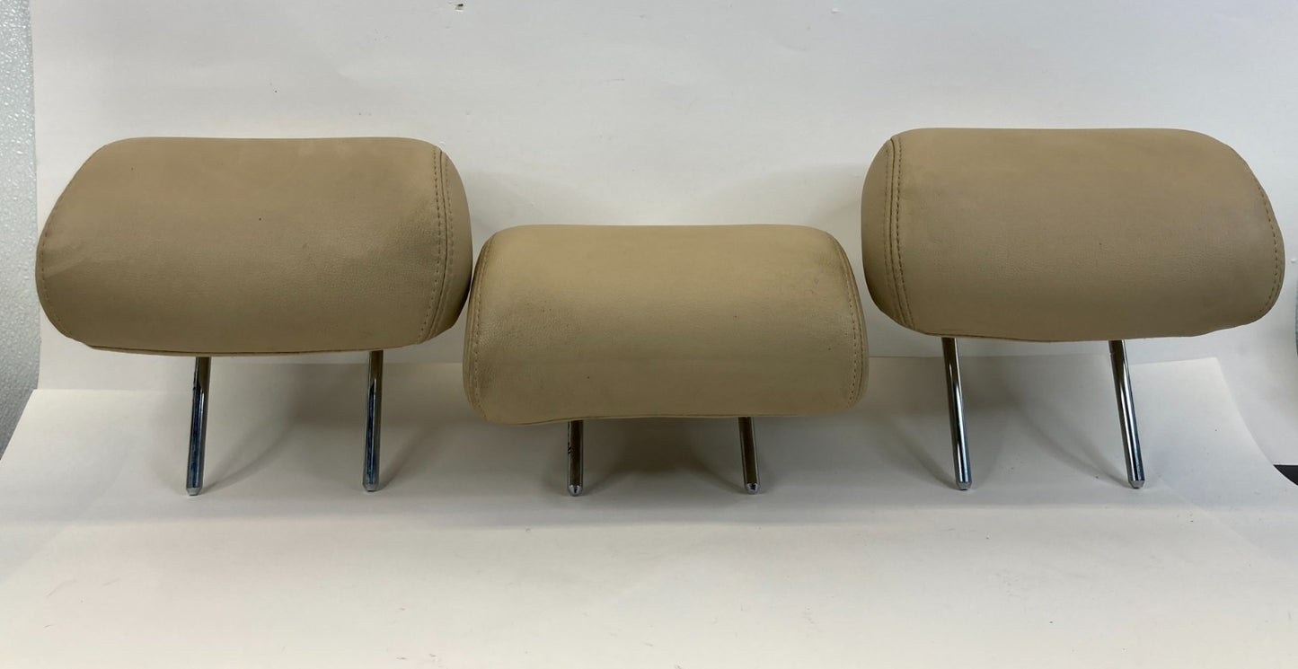 09 10 Hyundai Sonata Rear Left & Right Middle Seat Headrest Head Rest Set OEM