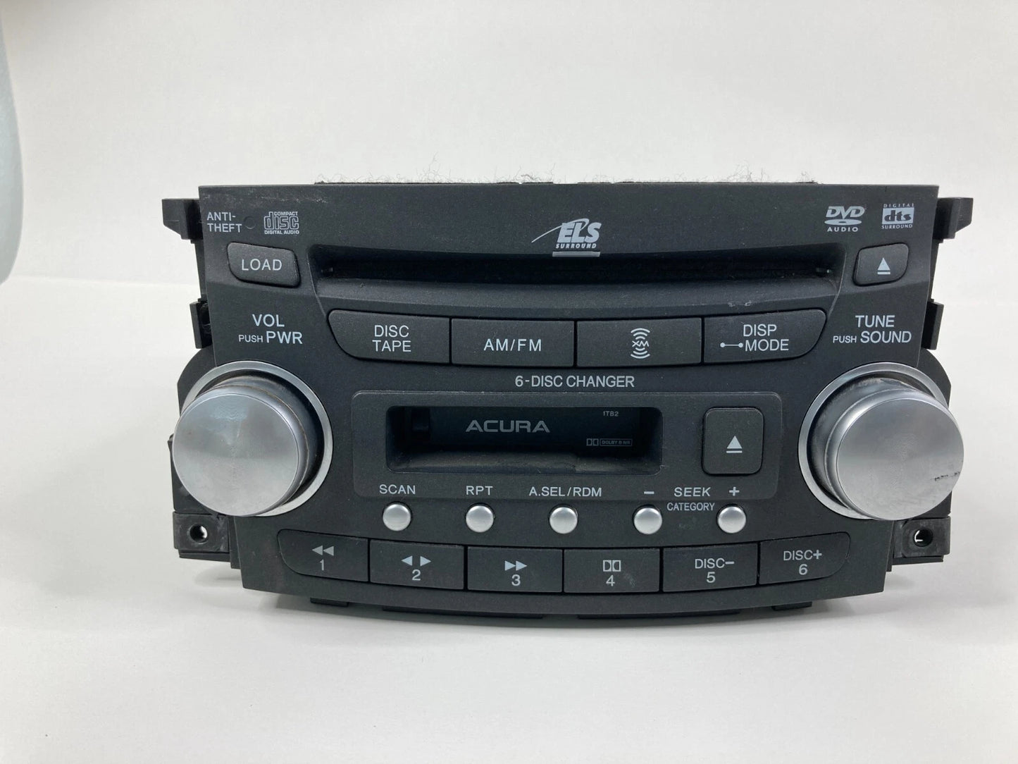 2005 2006 ACURA TL AM FM RADIO PLAYER CD DVD RECEIVER 39100-SEP-A411 OEM