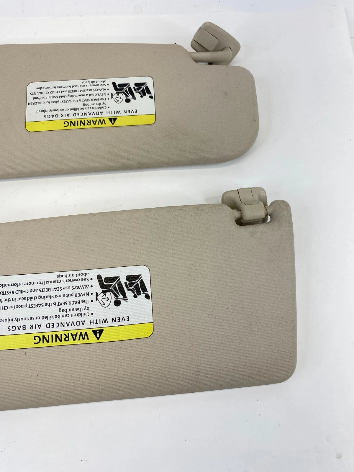 2009-2017 VOLKSWAGEN CC ROOF LEFT & RIGHT SUNVISOR SET SUN VISOR SHADE OEM