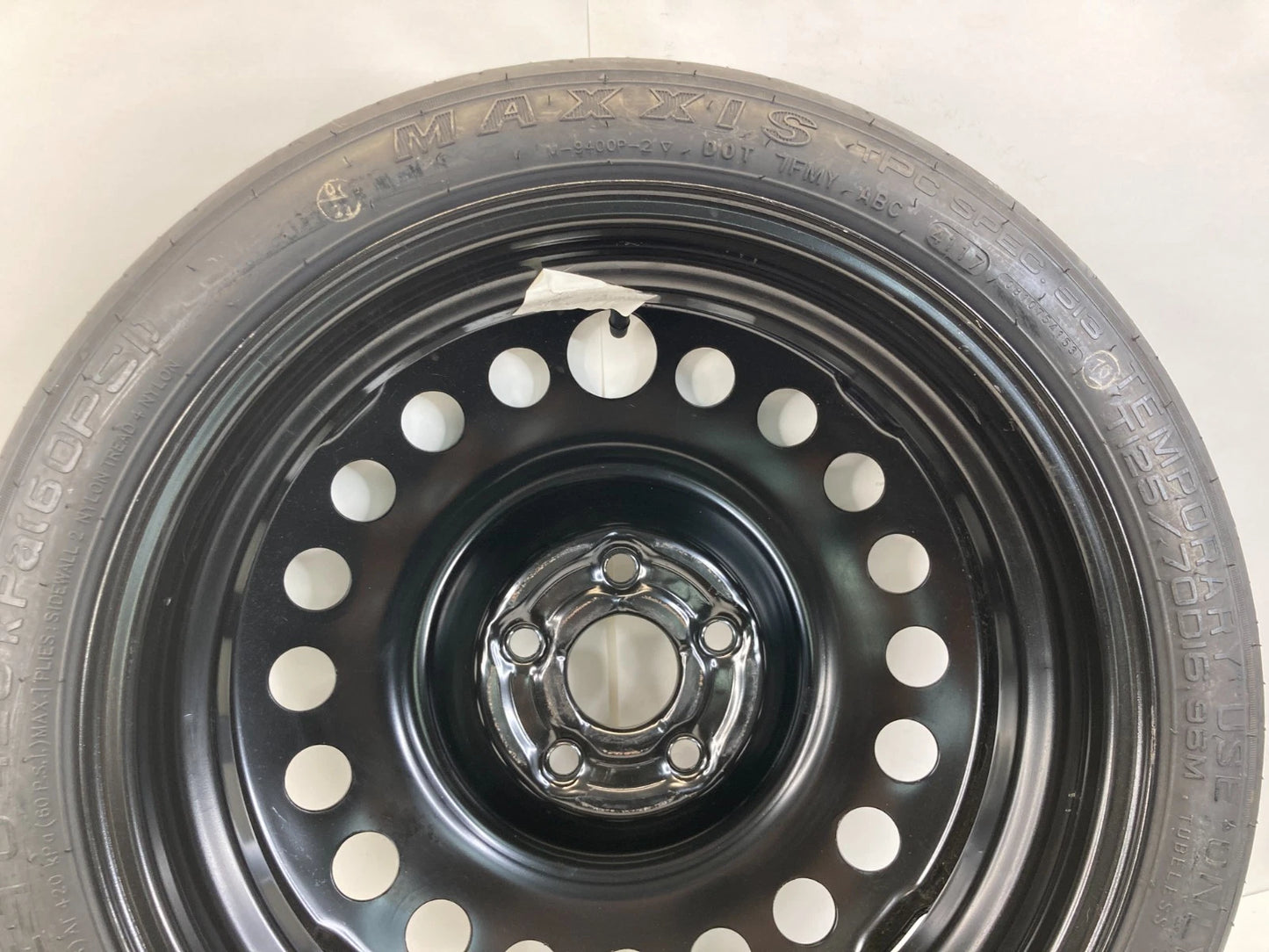 2015-2022 Chevrolet Trax Emergency Spare Tire Wheel Compact Donut T125/70D16 96M