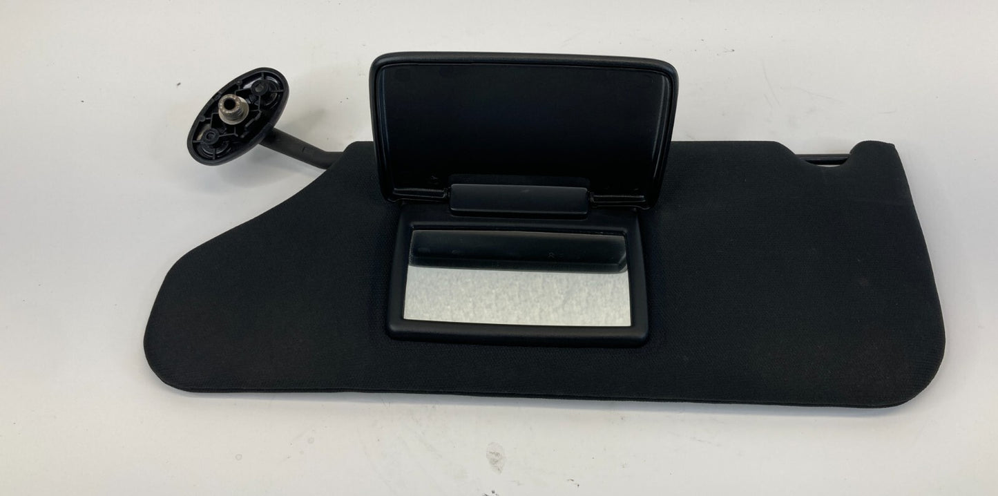 2011-2014 Dodge Avenger Left Driver Side Sunvisor Sun Visor Black Cloth OEM