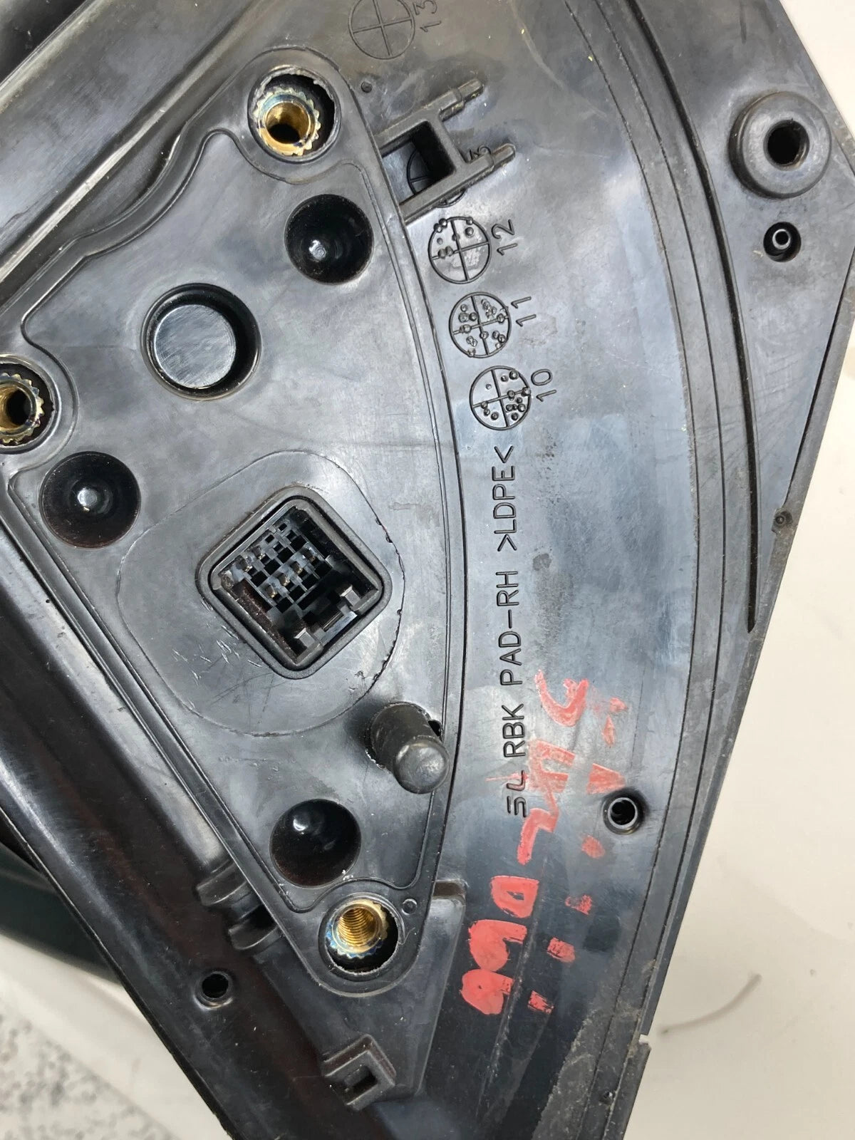 2012-2017 HYUNDAI ACCENT FRONT RIGHT SIDE VIEW POWER DOOR MIRROR W/ TURN SIGNAL