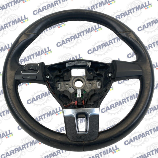 2011-2014 Volkswagen Jetta Steering Wheel Leather Remote Controls 5C0-419-091-M