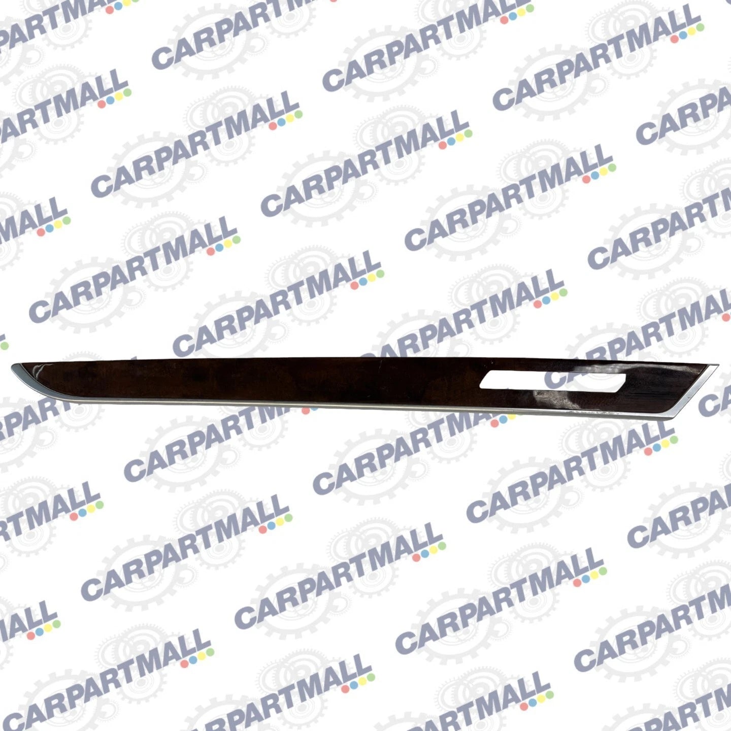 05-11 AUDI A6 QUATTRO FRONT LEFT DRIVER SIDE DOOR TRIM MOLDING WOOD 4F0-867-409