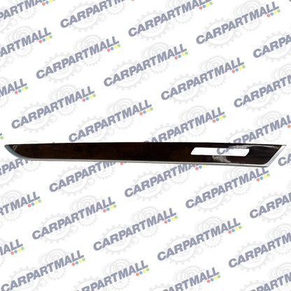 05-11 AUDI A6 QUATTRO FRONT LEFT DRIVER SIDE DOOR TRIM MOLDING WOOD 4F0-867-409