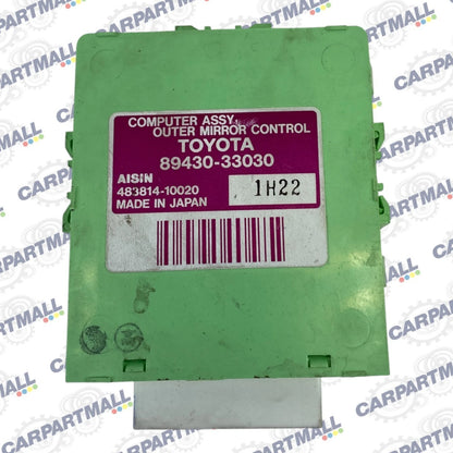 2002 2003 Lexus ES300 2004 Lexus ES330 Memory Mirror Control Module Unit