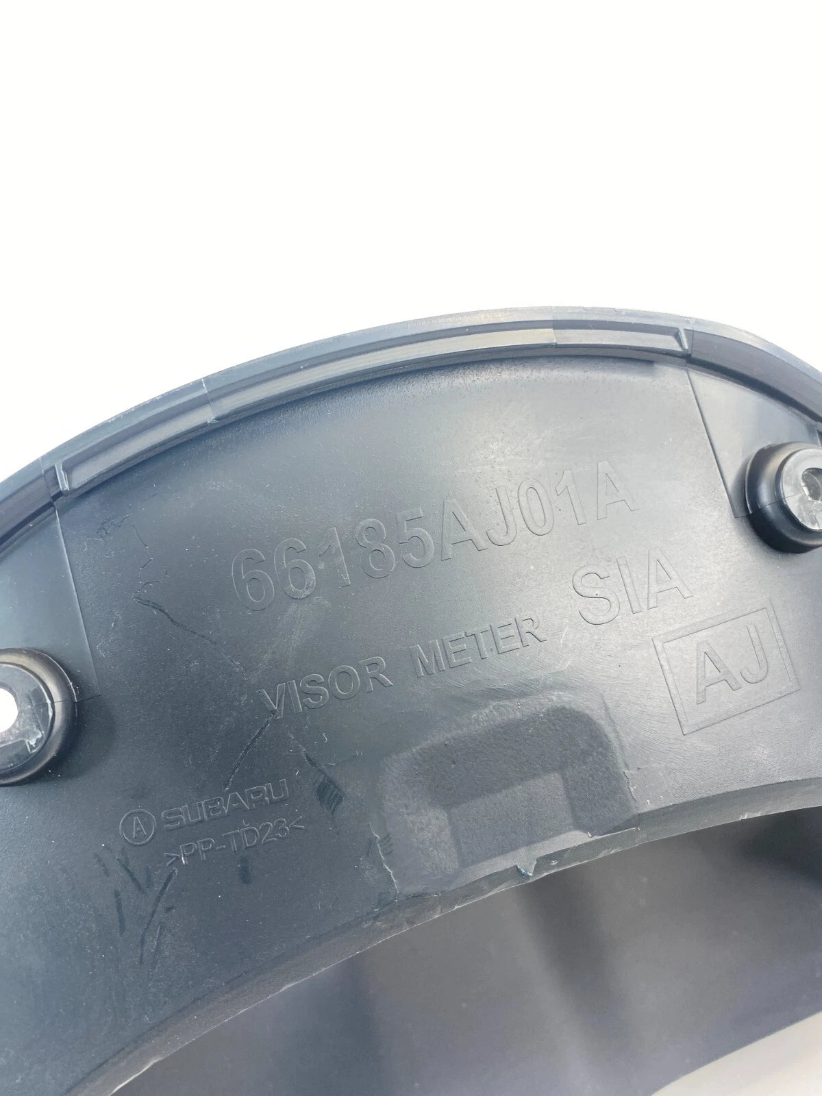 10-14 SUBARU OUTBACK INSTRUMENT PANEL SPEEDOMETER COVER BEZEL TRIM 66185AJ01A