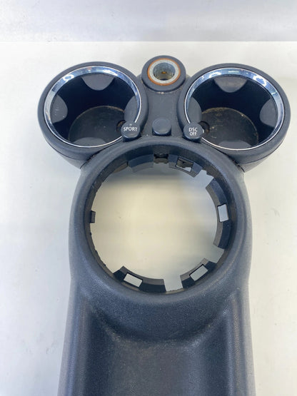 2007-2015 MINI COOPER CENTER CONSOLE CUPHOLDER SWITCH BEZEL TRIM 51162752927 OEM