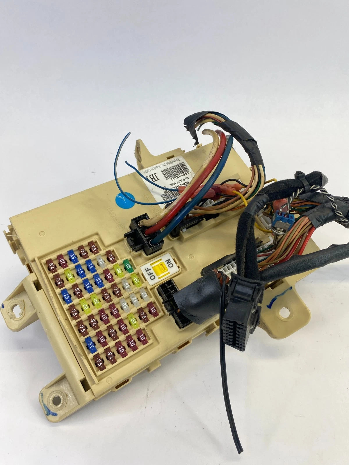 11-13 HYUNDAI ELANTRA 1.8L INTERIOR CABIN FUSE JUCTION RELAY BOX 91950-3X012 OEM