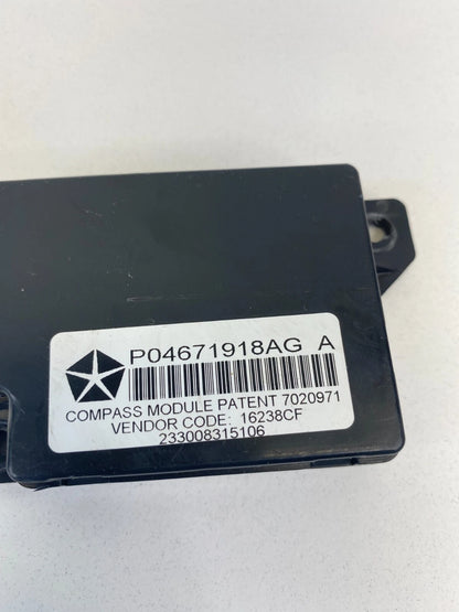 2009-2016 CHRYSLER TOWN & COUNTRY COMPASS CONTROL MODULE P04671918AG OEM